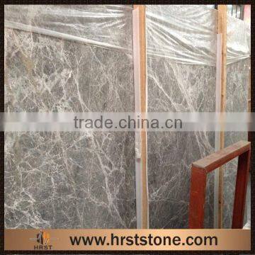 Polished Chinese Pascal Grey Marble Tiles