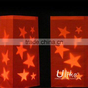 Lantern Candle Bag Fireproof Candle Bag Paper Floor Standing Paper Lantern photo-5