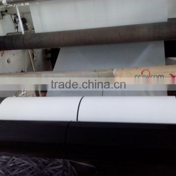 black and white panda film/double layer plastic mulch film