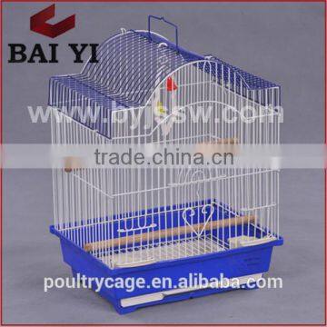 New Decorative Galvanized Parrot Bird Cage With Bird Cage Tealight Holder (wholesale,good quality,Made in China)