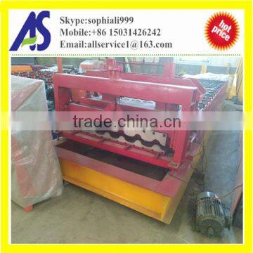 automatic glazed roll forming machine