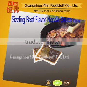 30g Sizzling Beef Noodle Sauce with high quality sauce