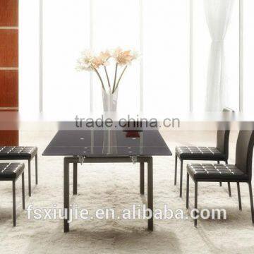 Z656 Industrial Style Dining Chair Leather Brown Leather Chair Metal Dining Chairs