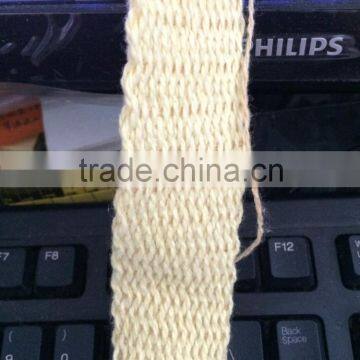 Fire retardant kevlar webbing