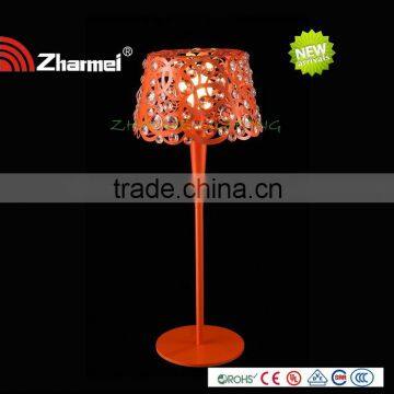 Modern Crystal orange Table Lamp,standing light