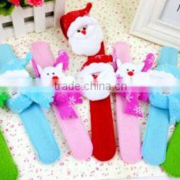 Colorful Christmas Gift Xmas Decoration Snowman Pat Circle Bracelet