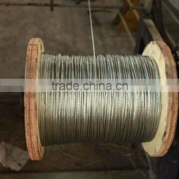 Hot Dip Galvanized Steel Strand for Messenger Wire