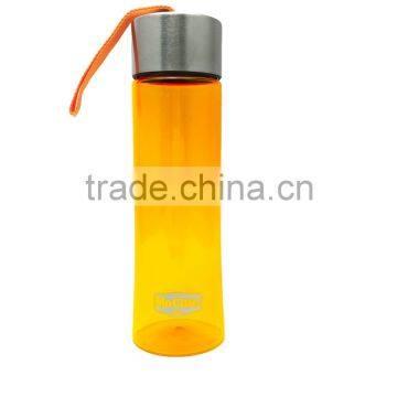 400ML Mochic Outdoor Portable Superb Tritan Plastic Water Tea Bottle With Stainless Steel Cap