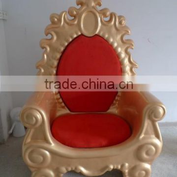 2016 Christmas Fiberglass Santa Throne for Commercial Christmas Decoration