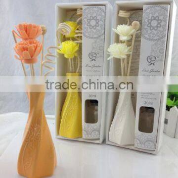 Newest flower household reed diffuser for home fragrance and decoration