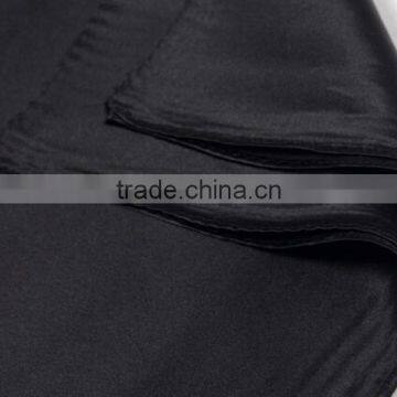 Black Color Polyester Satin Scarf photo-2