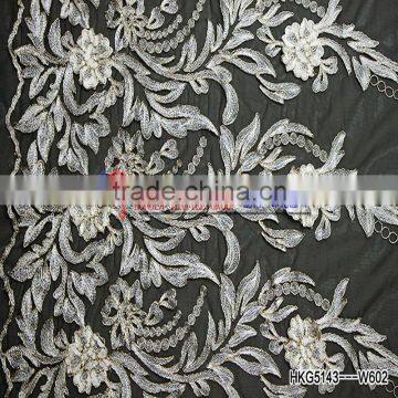 China Supplier Cord Lace Fabric, Special Lace Embroidery Fabric With High Quality photo-3
