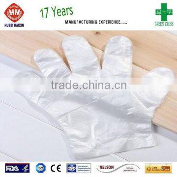 HDPE/LDPE Disposable hppe glove