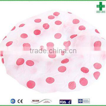 dot PE shower cap