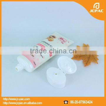 150ml facial scrub oval pe cosmetic plastic tube packaging