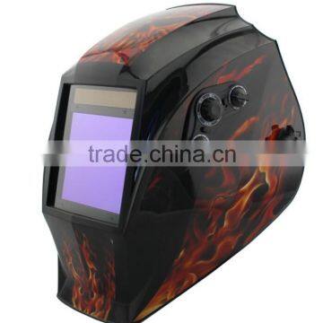 Large viewing auto-darkening welding helmet with AS/NZS