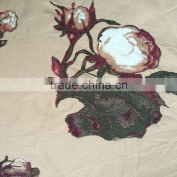 china apparel fabric mill 100% printed rayon dobby fabric