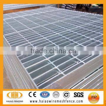 (ISO9001) hot dip galvanized standard size heavy duty platform steel bar anti rust steel grating(Factory)