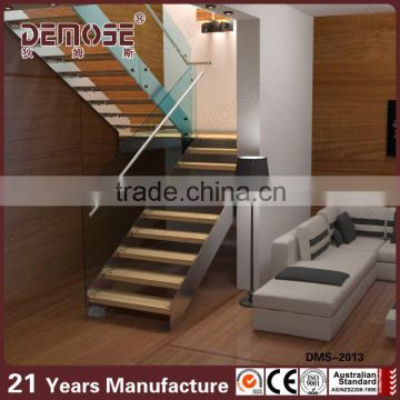 Australia oak wood stairs for small houses