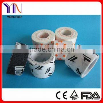 printed medical adhesive cotton sports tape