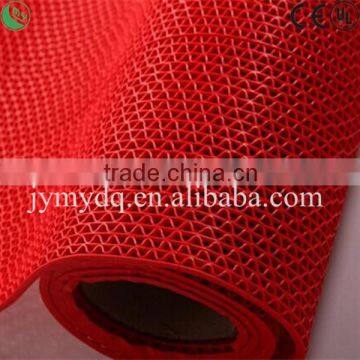 red 72*24*1/4" PVC Non-slip Mat Pad