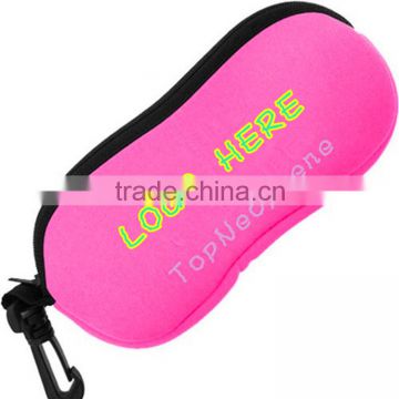 Neoprene Zipper Sunglass Case Holder