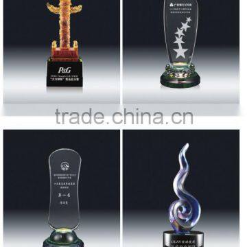 Glass Art Crystal Trophy photo-2