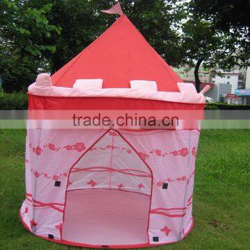 Outdoor beautiful children play castle tent