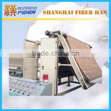 High efficiency fiber cross lapper