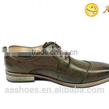 Hot Selling Leather Men Dress Shoes With Lace up