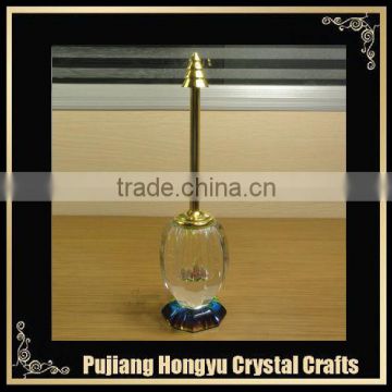 popular style crystal glass perfume bottle with good quality