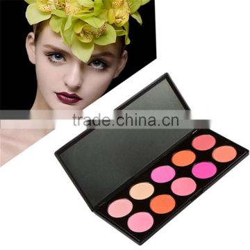 2016 hot sale professional makeup palette for blusher & eyeshadow