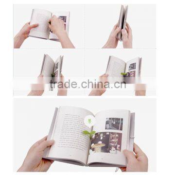 Bookzzicard Multi-colored Silicone Sprouts Bookmark Funny Accessories Office School Supplies Bookmarks photo-3