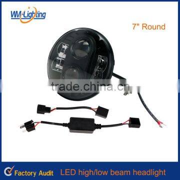 New products 7inch led headlight round fog light with CE/ROHS certificated