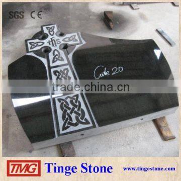 Shanxi black granite celti cross monument Muslim designs