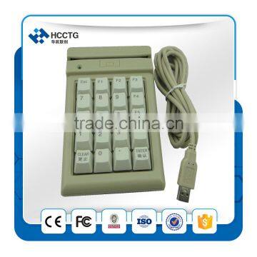 paypal payment device/terminal software/Keypad with Slot Reader for Magnetic Stripe & Barcode-HCC810