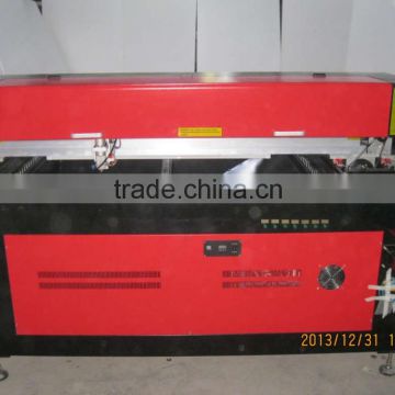 hot sale co2 laser engraving cutting machine for pvc, wooden, plastic, leather, metal