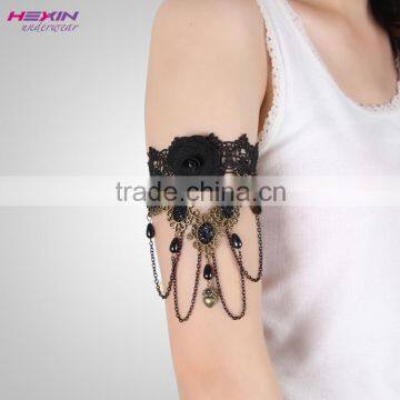 Lace FloralUpper Arm Bracelet Tassel ArmBand Girls Chains Beads