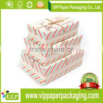 PROMOTION PAPER WHITE CARDBOARD SHOE BOX FOR PROMOTION