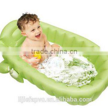 Inflatable Foot Bath, Transparent Pvc Inflatable Baby Bath Basin With Backrest photo-4