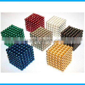 Wholesale 5mm magnet balls magic cube magnet toys for Christmas gift