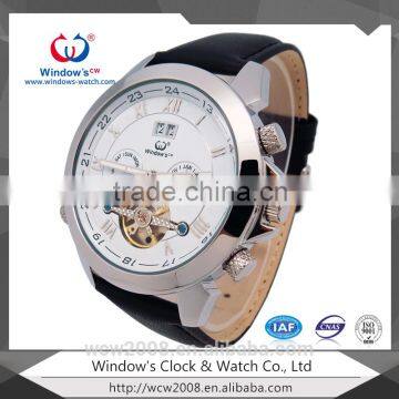 2015 Top Selling PU Watch Men Leather