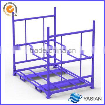 American type foldable truck tire storage decking metal tire storage rack pallet