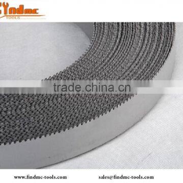 tooth hardness is 68-69HRC Bimetal M42 Band saw blades