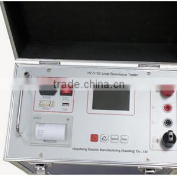 circuit breaker loop resistance tester