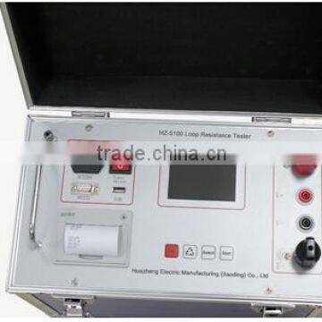 High-Voltage Switchgear Loop Resistance Tester