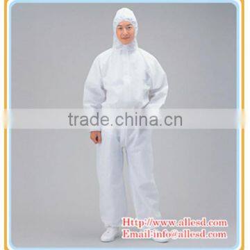 Antistatic clothing disposable PP gown for working wear