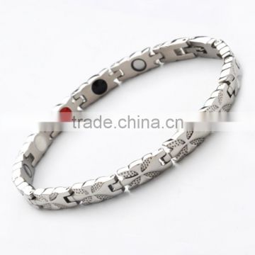 Ladies Pure Titanium Magnetic Bracelet