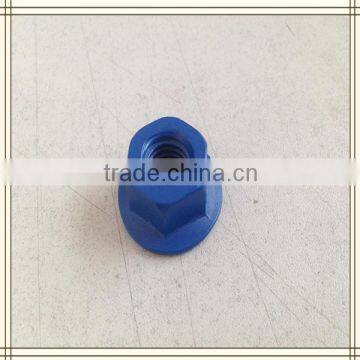 PTFE din6923 hex flange nuts