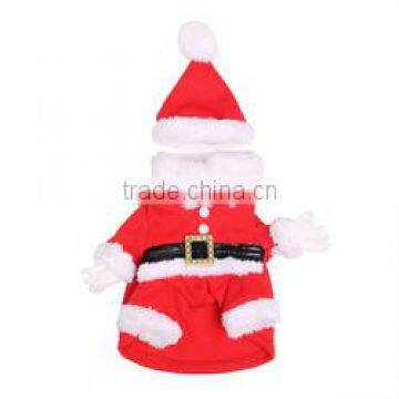 Winter Cosplay Santa Claus Christmas Dog Cat Clothes Pet Wear Pet Apparel